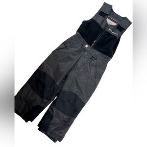 WEATHERPROOF Snowboarding Boys Overall Pant Dark Gray 4T